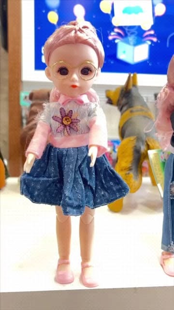 عروسک تمام مفصلی ۲۸ سانتیمتر