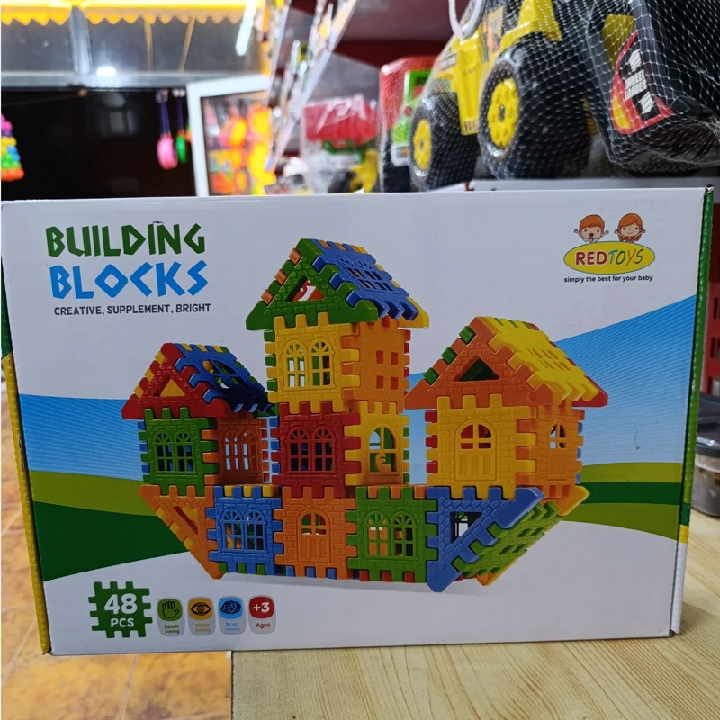 بازی خانه سازی 48 تکه(پس کرایه )